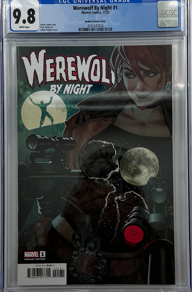 WEREWOLF BY NIGHT #1 | ADAM HUGHES VARIANT | CGC 9.8