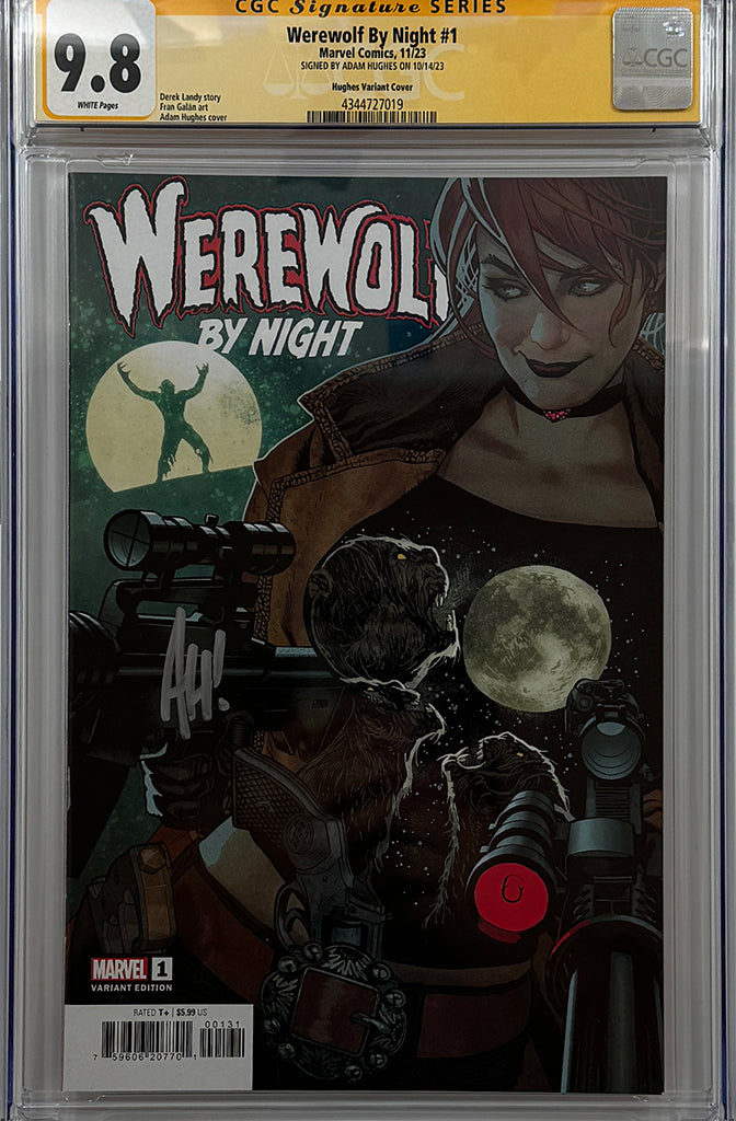 WEREWOLF BY NIGHT #1 | ADAM HUGHES VARIANT | CGC SS 9.8