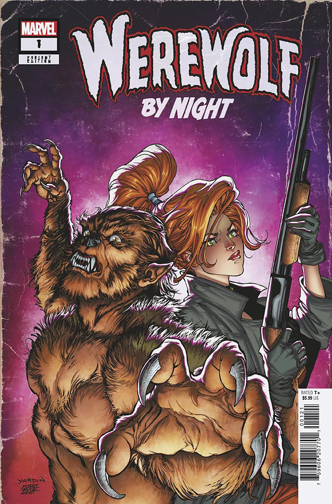 WEREWOLF BY NIGHT 1 DAVID YARDIN VARIANT Rabbit Comics