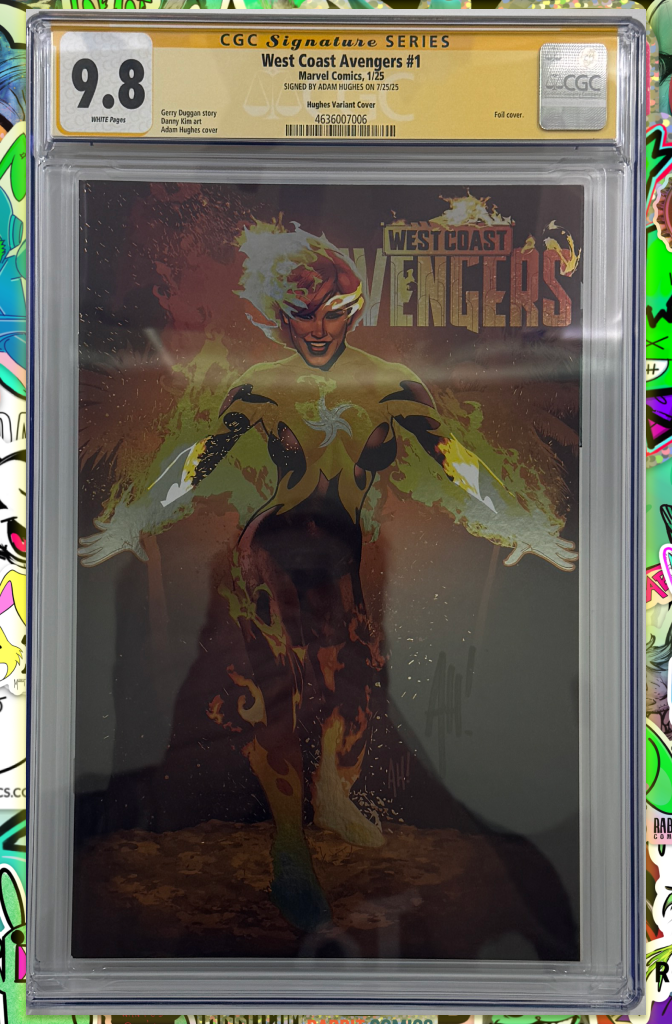 WEST COAST AVENGERS #1 | ADAM HUGHES FOIL VARIANT | CGC SS 9.8