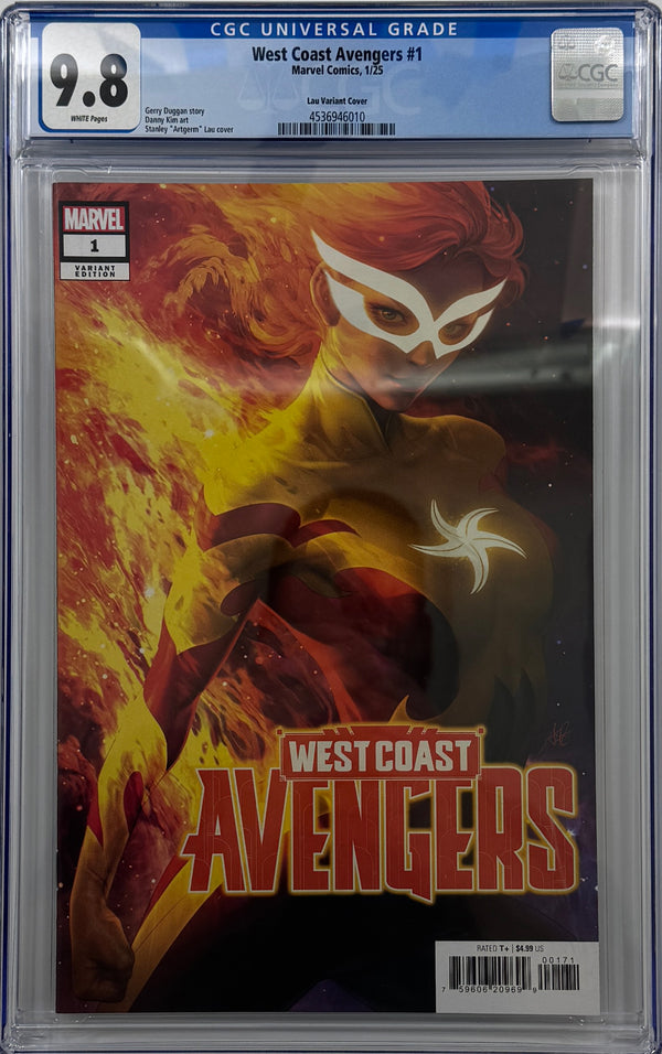 WEST COAST AVENGERS #1 | ARTGERM VARIANT | CGC 9.8