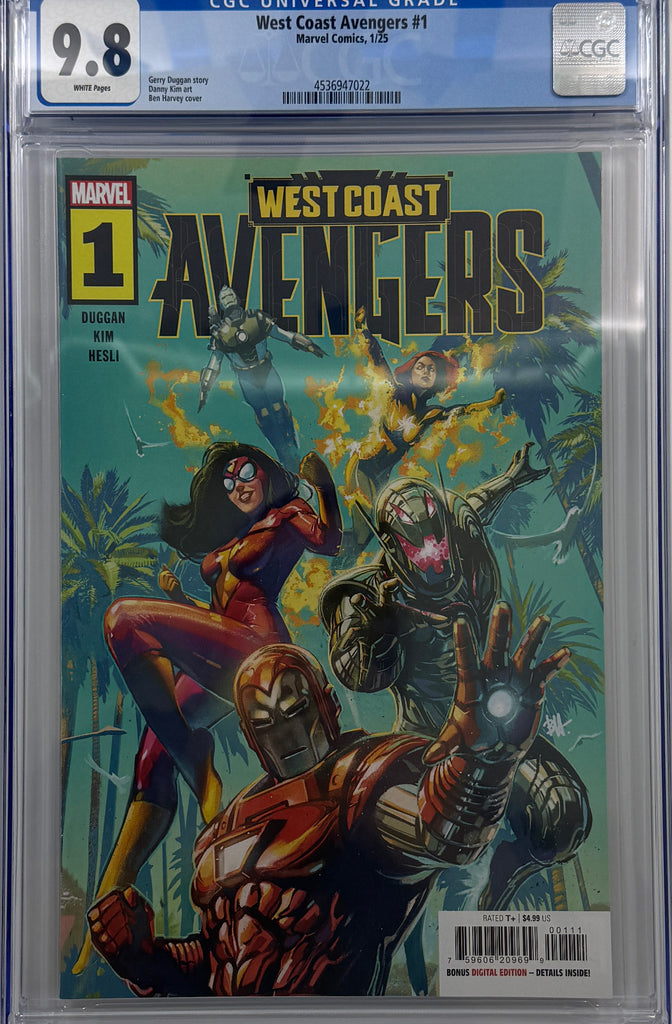 WEST COAST AVENGERS #1 | MAIN COVER | CGC 9.8