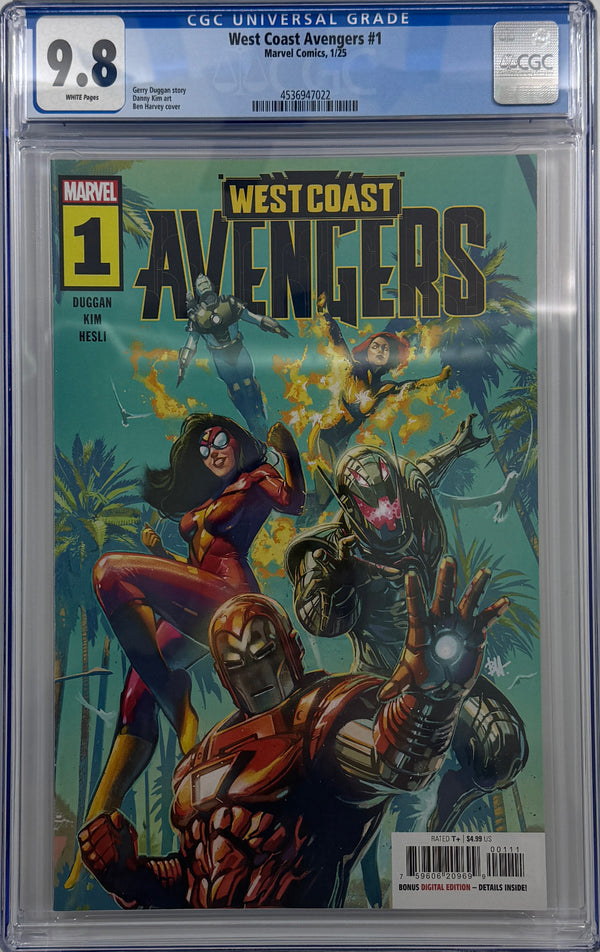 WEST COAST AVENGERS #1 | MAIN COVER | CGC 9.8