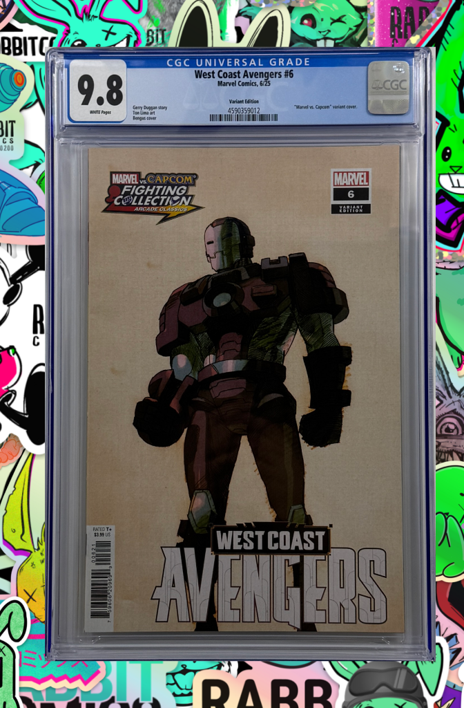 West Coast Avengers #6 Bengus Marvel vs. Capcom Variant | CGC 9.8