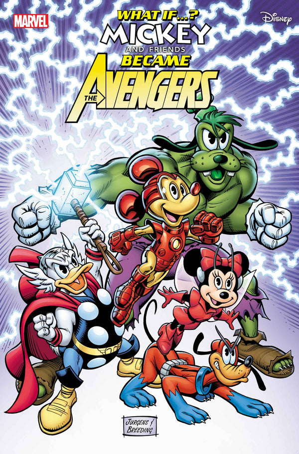 MARVEL & DISNEY: WHAT IF...? MICKEY & FRIENDS BECAME THE AVENGERS #1 | DAN JURGENS VARIANT | PREORDER