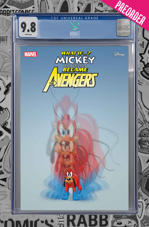 WHAT IF...? MICKEY & FRIENDS BECAME THE AVENGERS #1 | PHIL NOTO CHARACTER VARIANT | CGC 9.8 | PREORDER