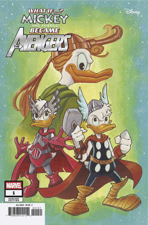 MARVEL & DISNEY: WHAT IF...? MICKEY & FRIENDS BECAME THE AVENGERS #1 | CHRISSIE ZULLO VARIANT | PREORDER