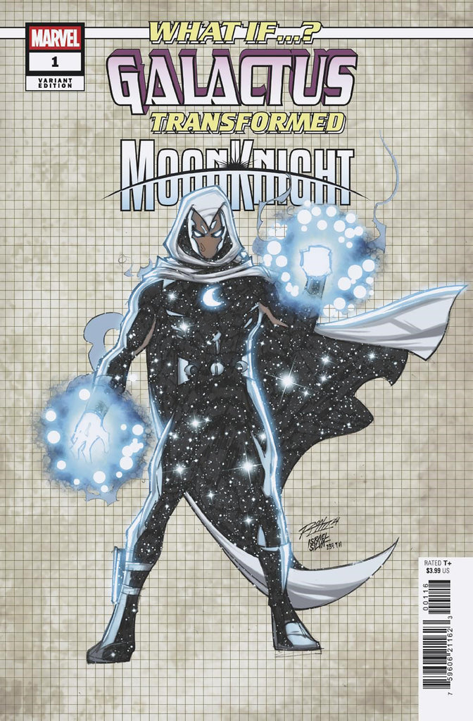 WHAT IF...? GALACTUS: GALACTUS TRANSFORMED MOON KNIGHT? #1 | RON LIM DESIGN 1:10 VARIANT
