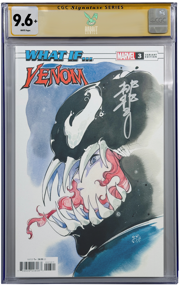 WHAT IF...? VENOM #3 | PEACH MOMOKO VARIANT | CGC SS 9.6+ | PREORDER