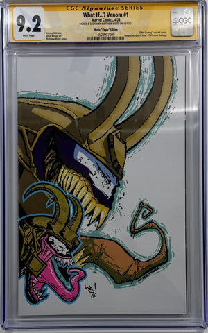 WHAT IF VENOM #1 | Matthew Waite Variant | CGC SS + REMARK 9.2