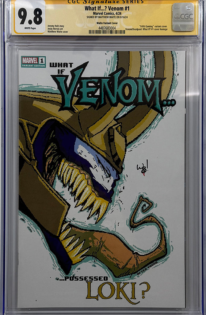 WHAT IF VENOM #1 | Matthew Waite Variant | CGC SS 9.8