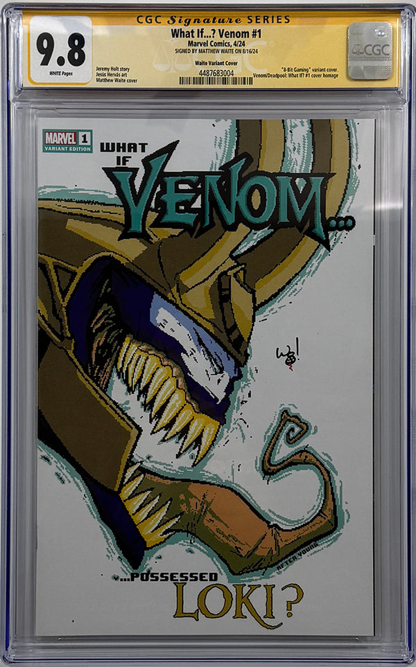 WHAT IF VENOM #1 | Matthew Waite Variant | CGC SS 9.8