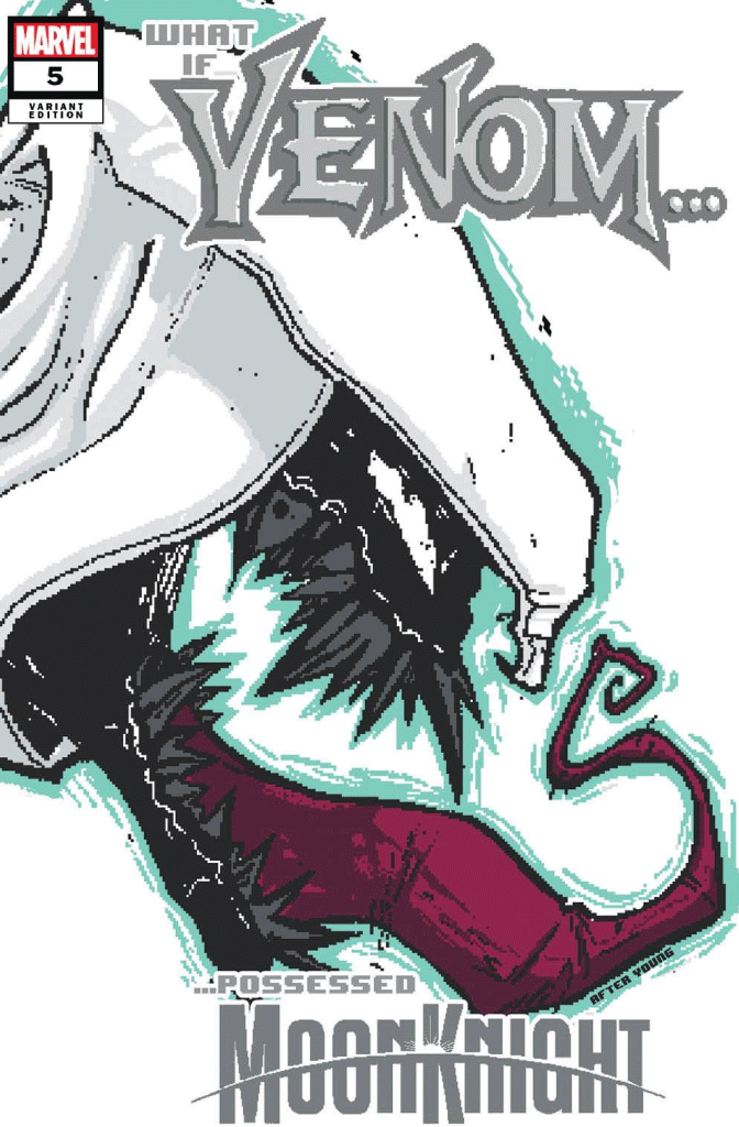 WHAT IF VENOM #5 | Matthew Waite Skottie Young Homage Variant