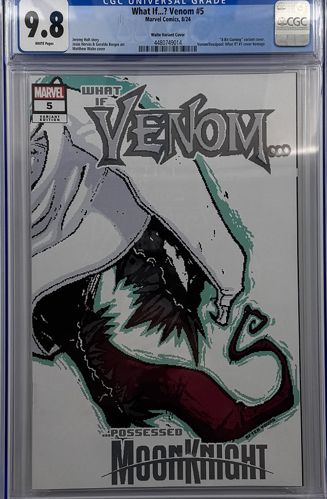 WHAT IF VENOM #5 | Matthew Waite Skottie Young Homage Trade Variant | CGC 9.8