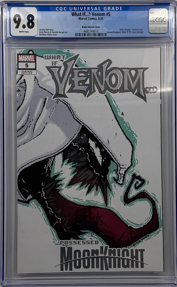 WHAT IF VENOM #5 | Matthew Waite Skottie Young Homage Trade Variant | CGC 9.8