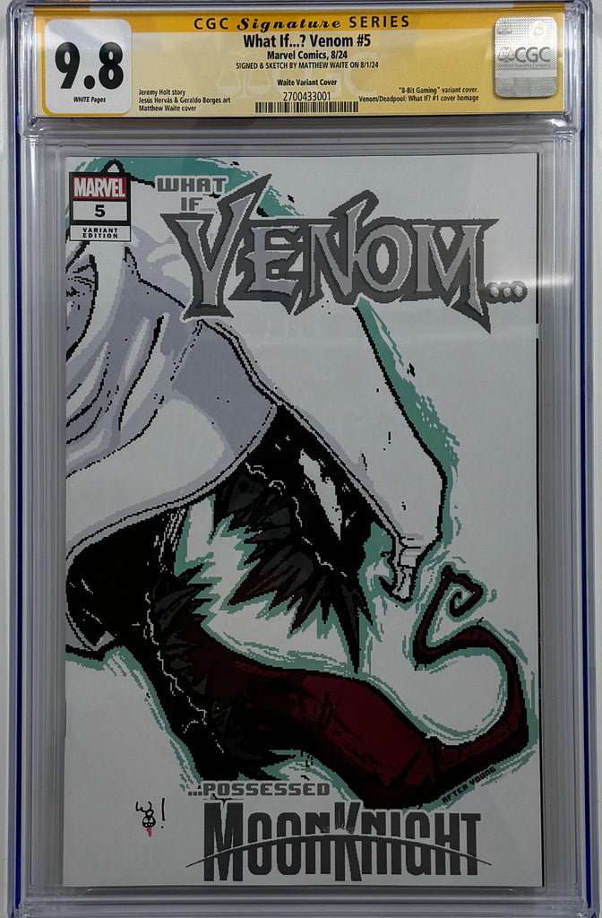 WHAT IF VENOM #5 | Matthew Waite Trade Variant | CGC SS 9.8