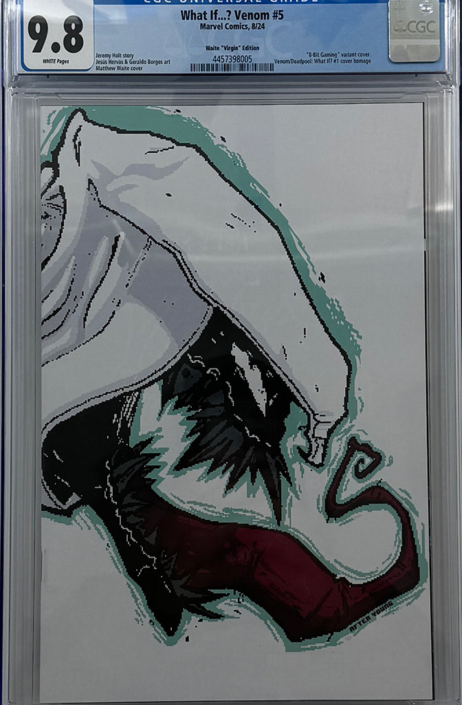 WHAT IF VENOM #5 | Matthew Waite Skottie Young Homage Virgin Variant | CGC 9.8