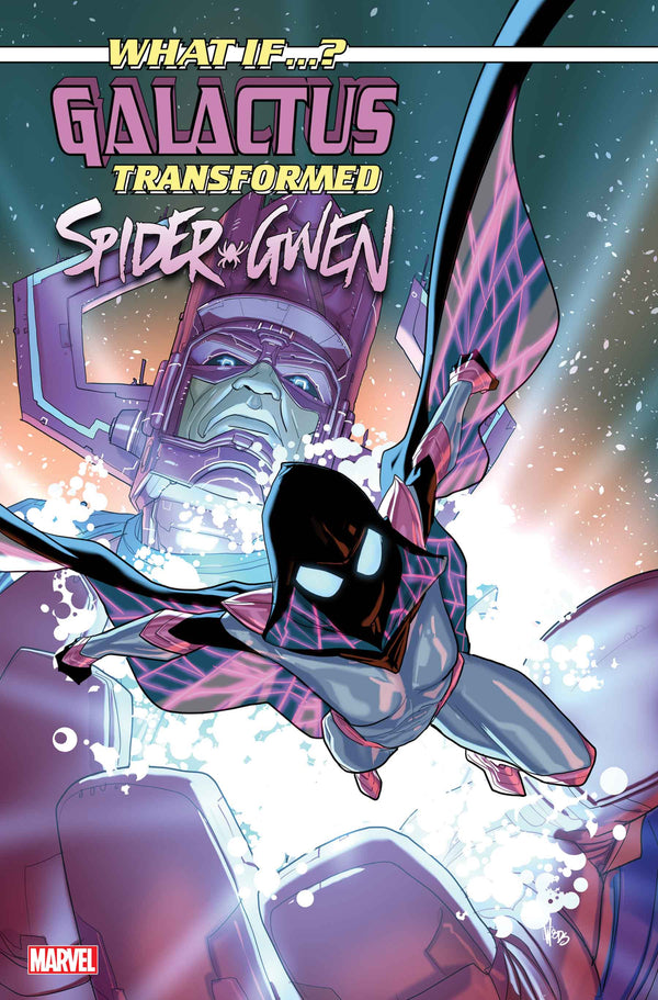 WHAT IF...? GALACTUS: GALACTUS TRANSFORMED SPIDER-GWEN? #1 | PETE WOODS VARIANT | PREORDER