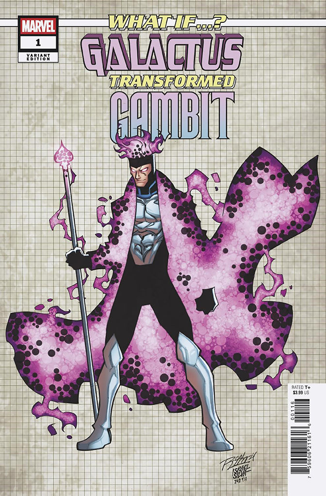 WHAT IF...? GALACTUS: GALACTUS TRANSFORMED GAMBIT? #1 | RON LIM 1:10 DESIGN VARIANT