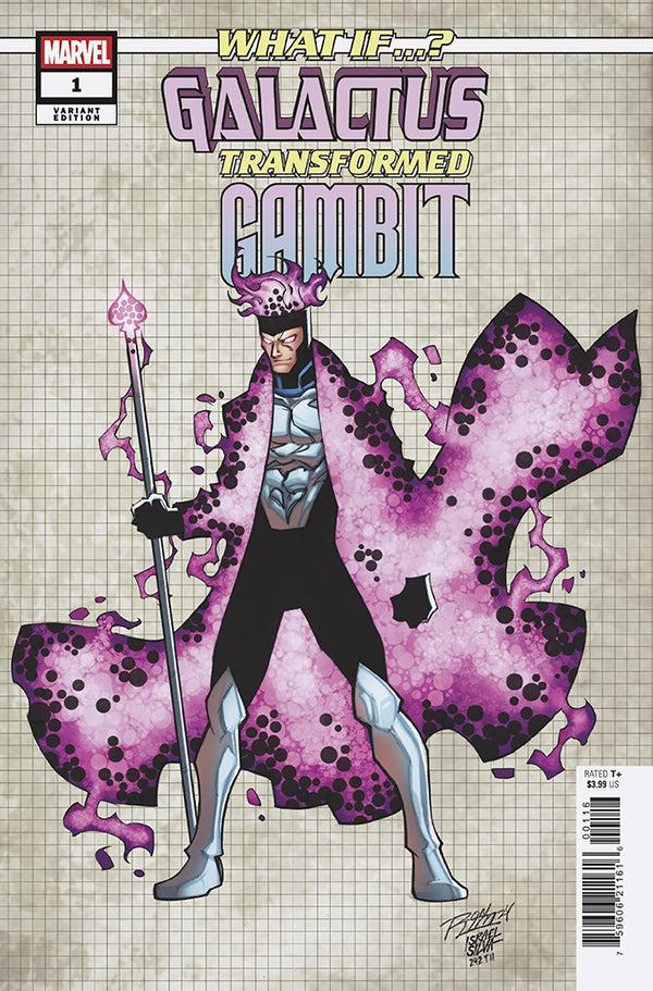 WHAT IF...? GALACTUS: GALACTUS TRANSFORMED GAMBIT? #1 | RON LIM 1:10 DESIGN VARIANT | PREORDER