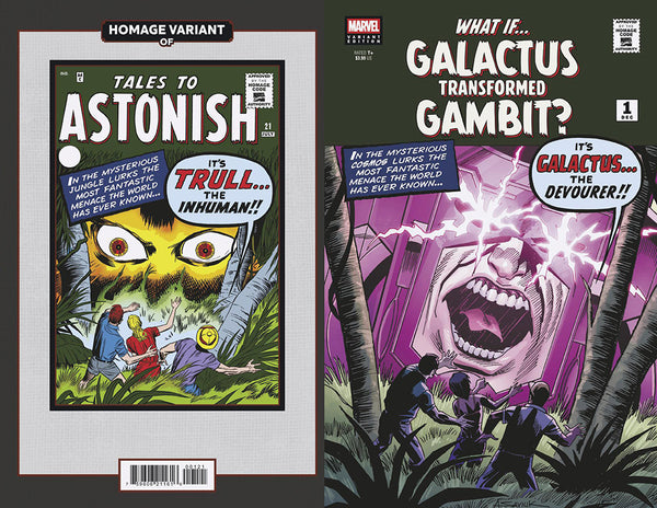 WHAT IF...? GALACTUS: GALACTUS TRANSFORMED GAMBIT? #1 | ALEX SAVIUK SCI-FI HOMAGE VARIANT | PREORDER