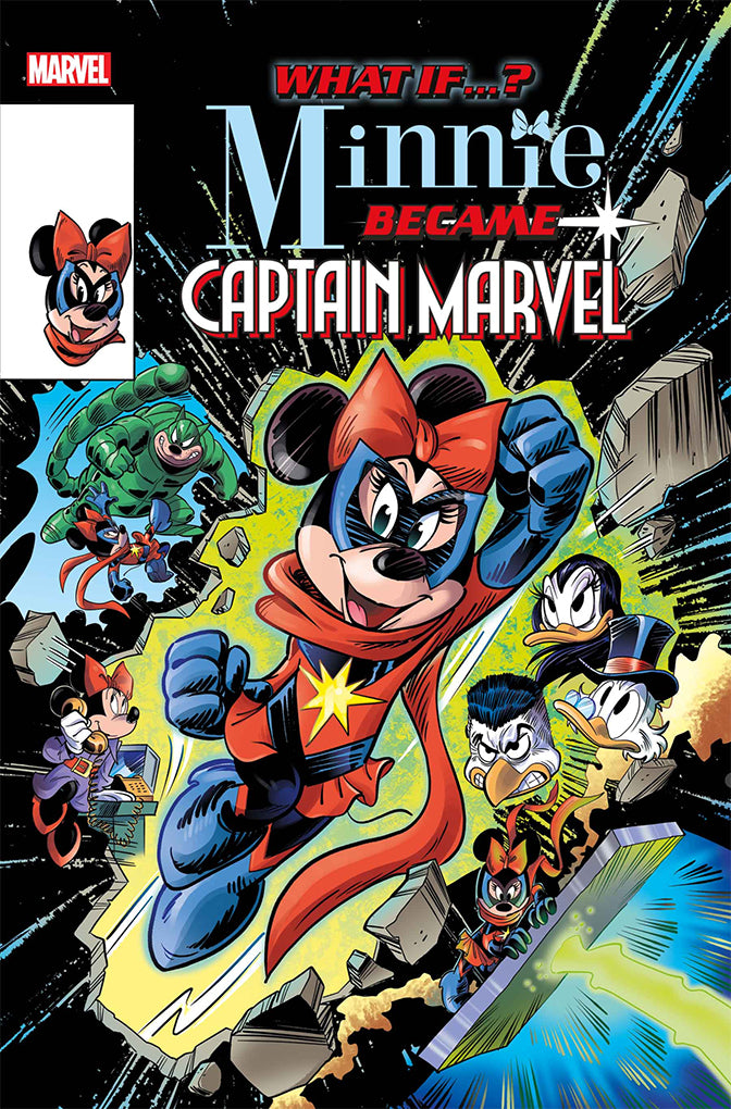 WHAT IF...? MINNIE BECAME CAPTAIN MARVEL #1 | MAIN COVER