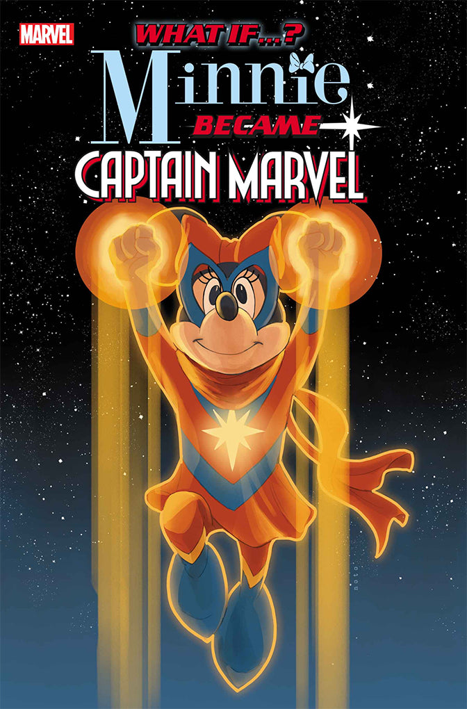 WHAT IF...? MINNIE BECAME CAPTAIN MARVEL #1 PHIL NOTO MINNIE MOUSE CAPTAIN MARVEL VARIANT