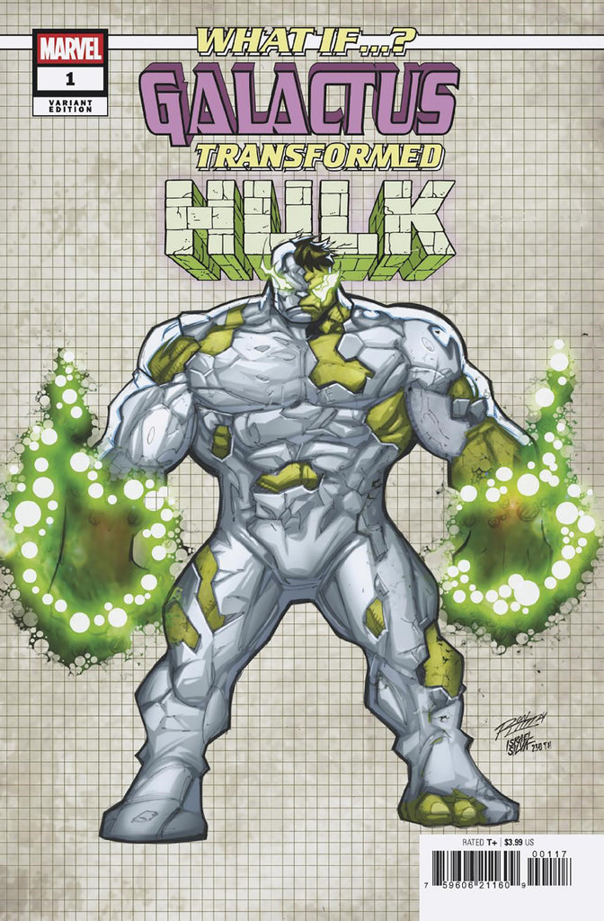 WHAT IF...? GALACTUS: GALACTUS TRANSFORMED HULK? #1 | RON LIM DESIGN 1:10 RATIO VARIANT