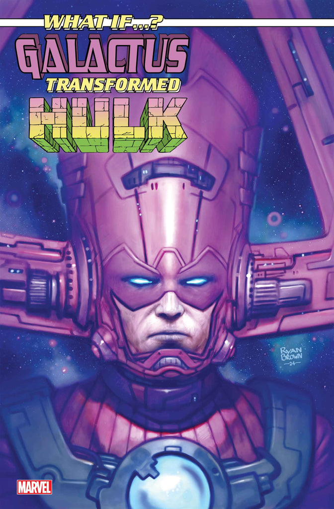 WHAT IF...? GALACTUS: GALACTUS TRANSFORMED HULK? #1 | RYAN BROWN VARIANT