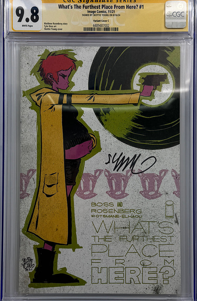 What's the Furthest Place From Here #1 | Skottie Young Variant | Signed by Skottie Young | CGC SS 9.8