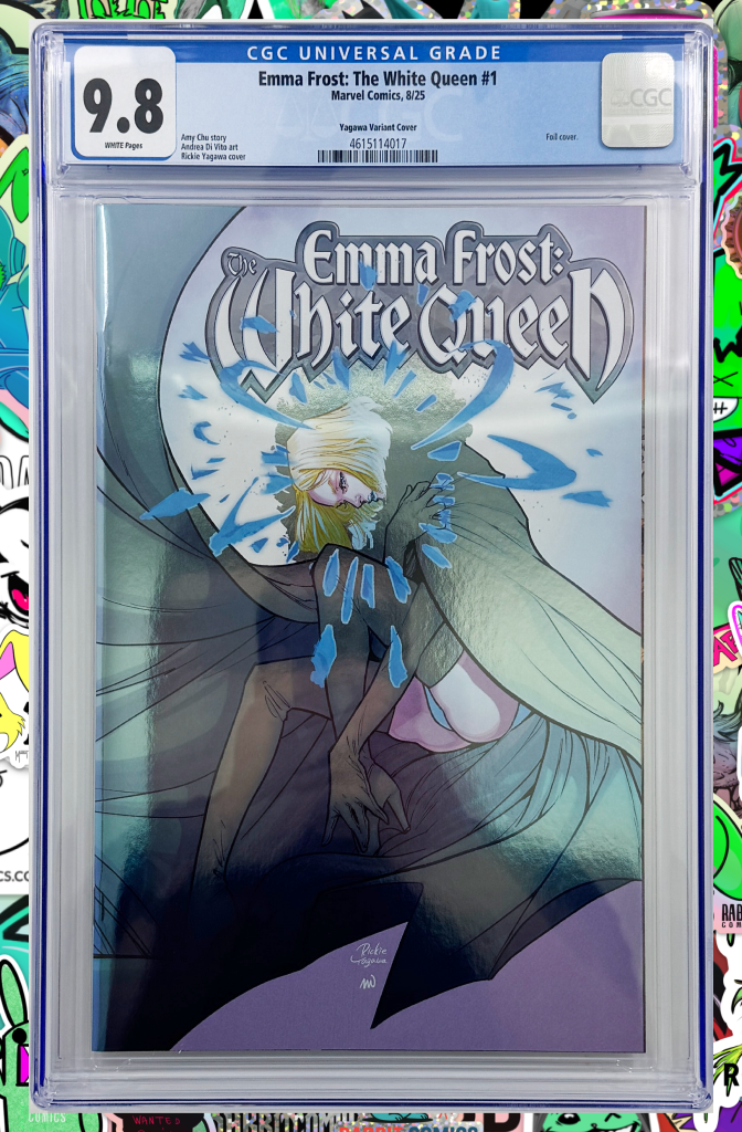 Emma Frost The White Queen #1 (Of 5) | Rickie Yagawa Foil Variant | CGC 9.8