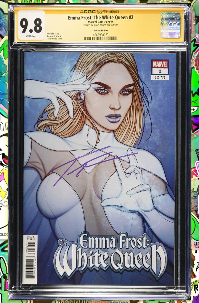 Emma Frost: The White Queen #2 | Jenny Frison Variant | CGC SS 9.8