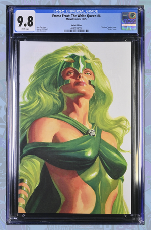 Emma Frost: The White Queen #4 Alex Ross Timeless Full Art Variant | CGC 9.8