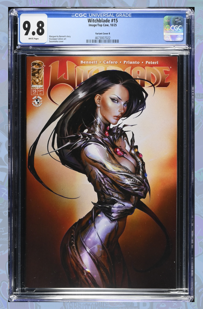 Witchblade #15 Cover B Sozomaika Variant | CGC 9.8