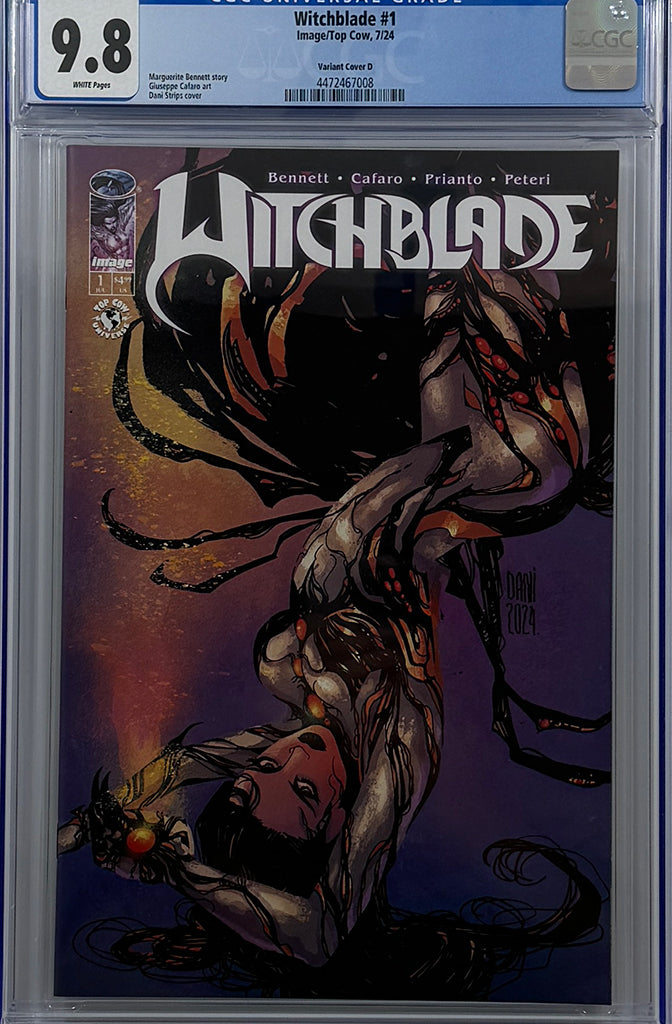 WITCHBLADE #1 (2024) | CVR D INC 1:10 DANI STRIPS VARIANT | CGC 9.8
