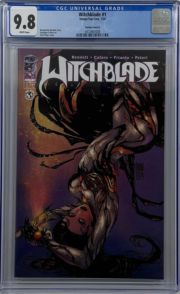 WITCHBLADE #1 (2024) | CVR D INC 1:10 DANI STRIPS VARIANT | CGC 9.8