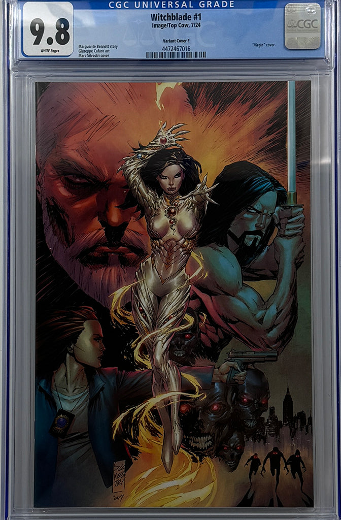 WITCHBLADE #1 (2024) |  CVR E INC 1:25 MARC SILVESTRI VARIANT | CGC 9.8