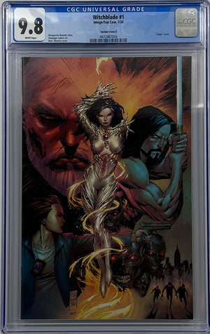 WITCHBLADE #1 (2024) |  CVR E INC 1:25 MARC SILVESTRI VARIANT | CGC 9.8