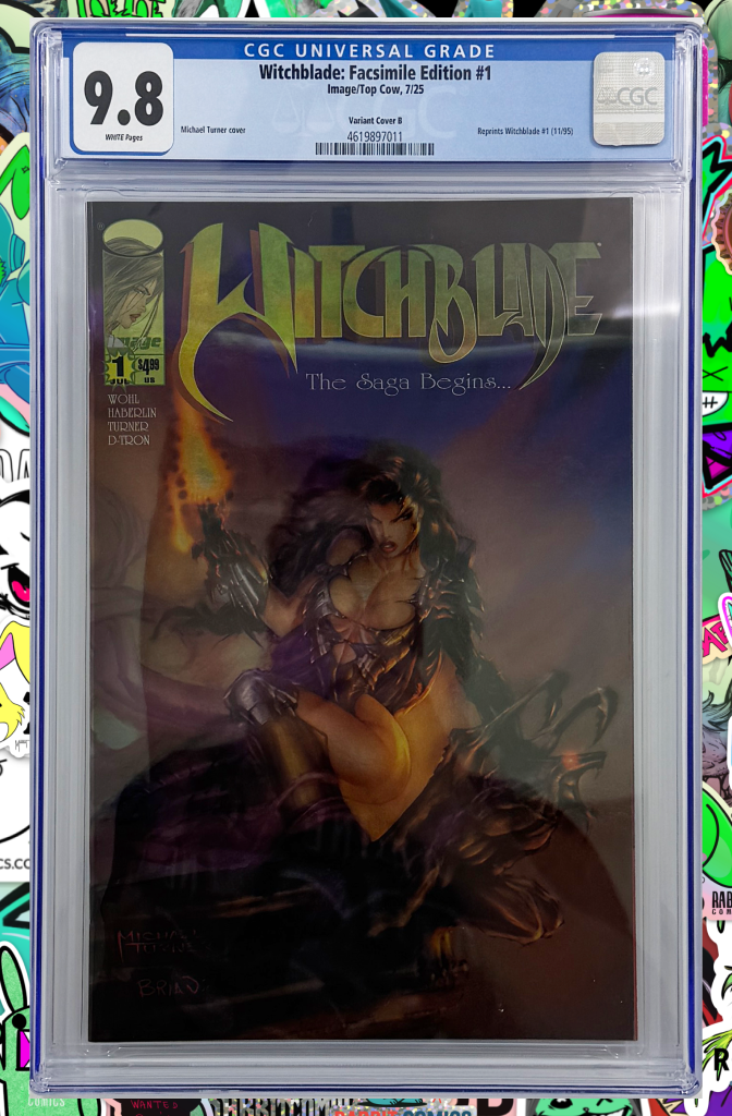 Witchblade #1 | Facsimile Foil Variant | CGC 9.8