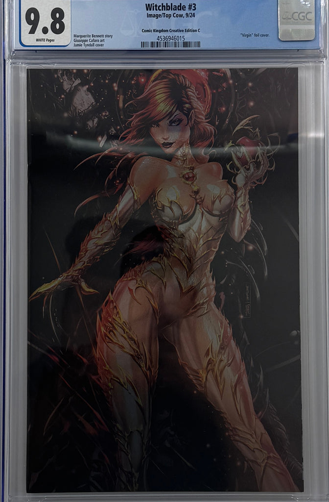 WITCHBLADE #3 | JAMIE TYNDALL NYCC FOIL | CGC 9.8