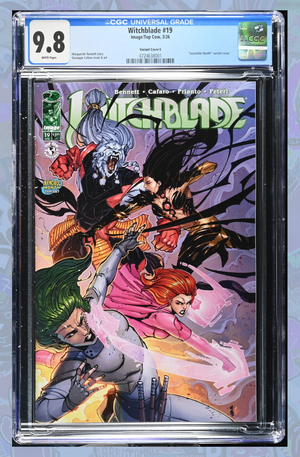 Witchblade #19 Cover E Guiseppe Cafaro & Arif Prianto Invincible Team Up Variant | CGC 9.8