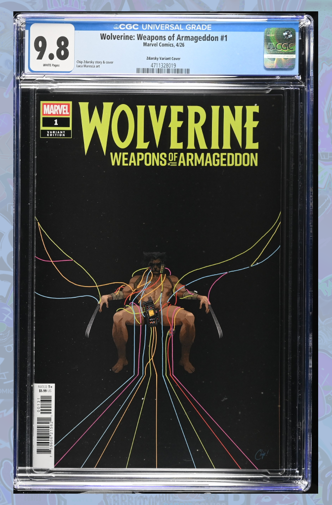 Wolverine: Weapons Of Armageddon #1 Chip Zdarsky Variant | CGC 9.8