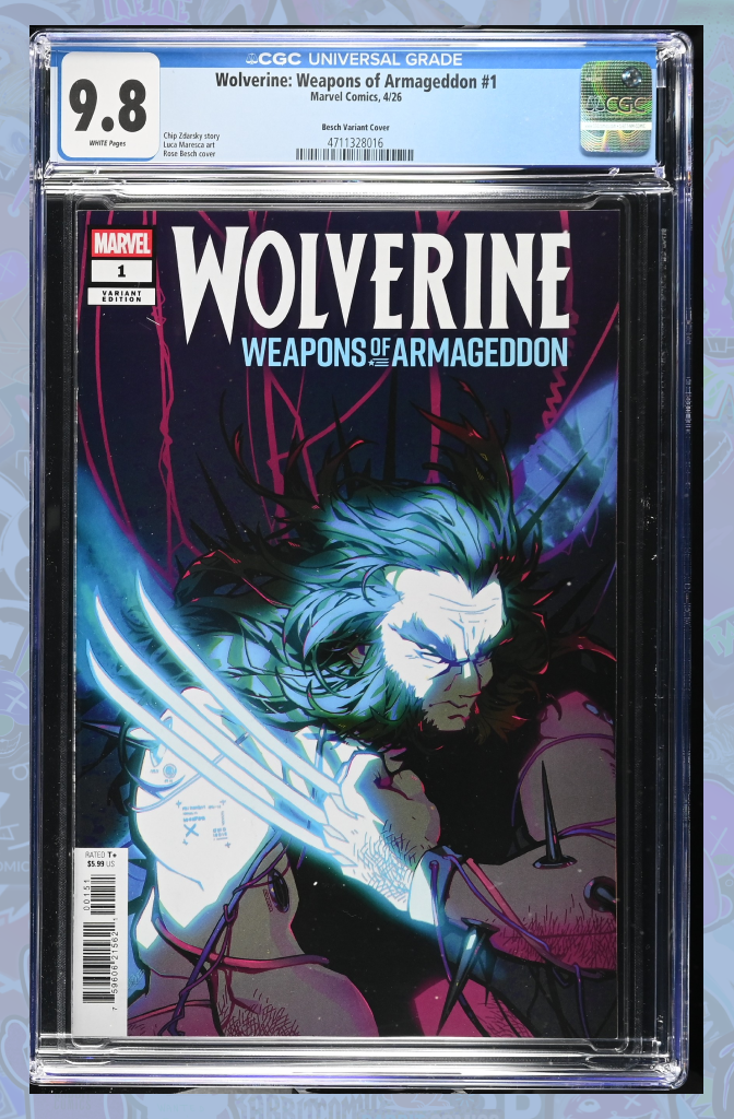 Wolverine: Weapons Of Armageddon #1 Rose Besch Variant | CGC 9.8