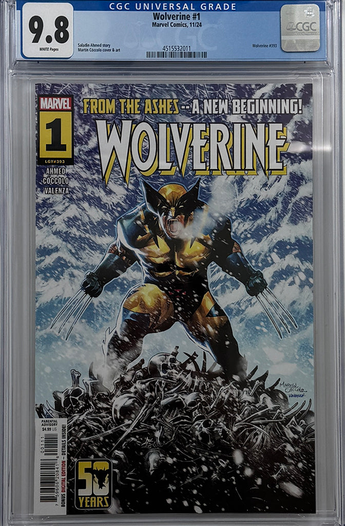 WOLVERINE #1 | MAIN COVER | CGC 9.8