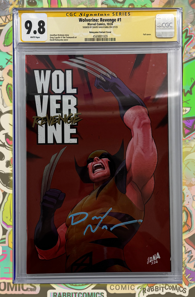 WOLVERINE: REVENGE #1 | DAVID NAKAYAMA FOIL VARIANT | CGC SS 9.8