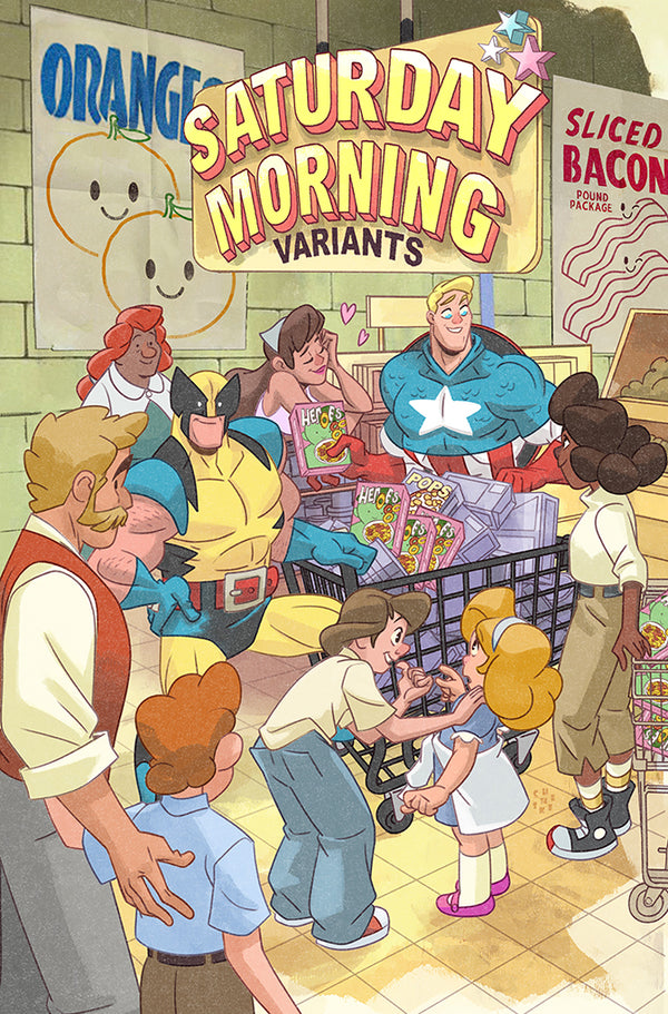 WOLVERINE: REVENGE #1 | SEAN GALLOWAY SATURDAY MORNING VARIANT