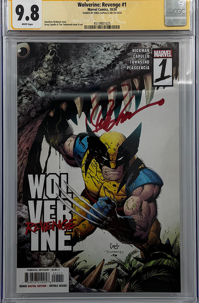 WOLVERINE: REVENGE #1 | MAIN COVER | CGC SS 9.8