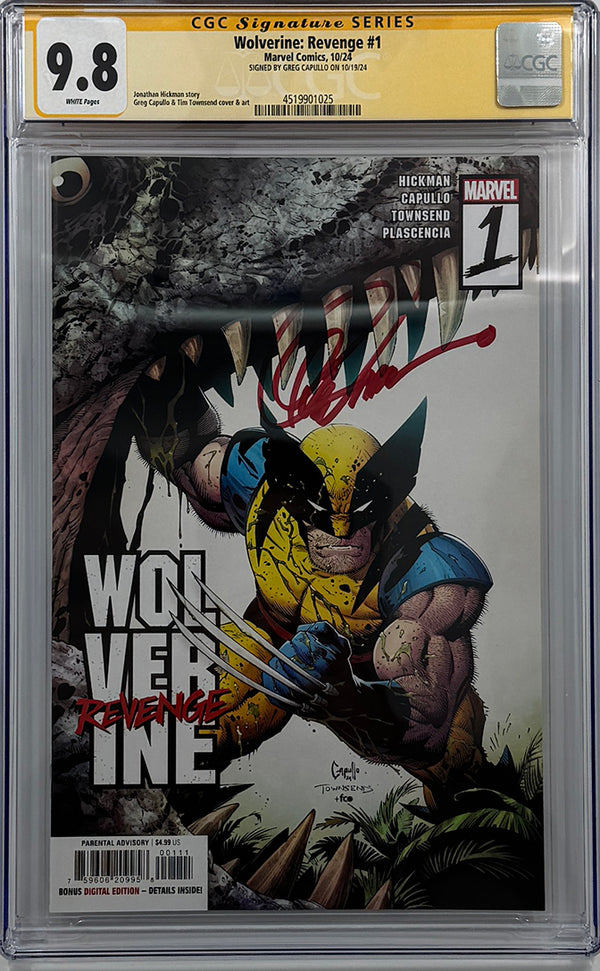 WOLVERINE: REVENGE #1 | MAIN COVER | CGC SS 9.8