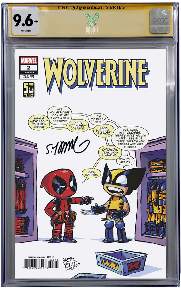 WOLVERINE #2 | SKOTTIE YOUNG VARIANT | CGC SS 9.6+ | PREORDER