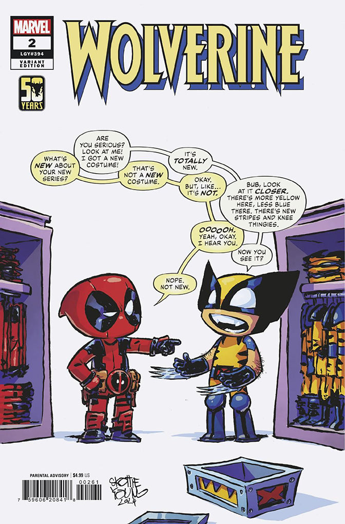 WOLVERINE #2 | SKOTTIE YOUNG VARIANT – Rabbit Comics